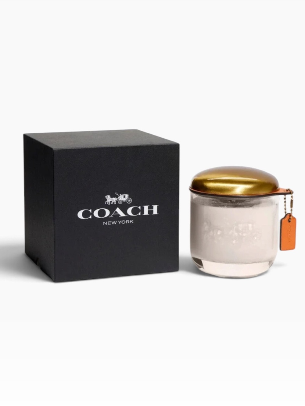 Coach Limited Edition Large Candle with Hang Tag And Coach Box - NEW